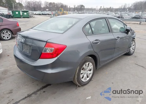 2012 Honda Civic Lx из США, поврежденный, VIN 19XFB2F58CE378548